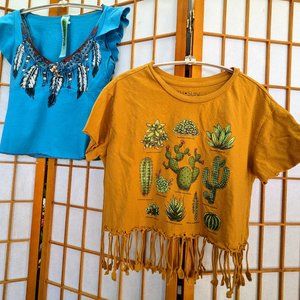 Two Vintage Southwestern Tops